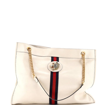 Gucci Rajah Chain Tote Leather Large