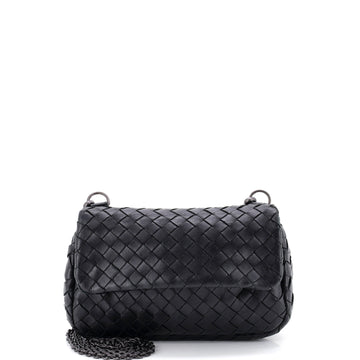 Bottega Veneta Expandable Chain Crossbody Bag Intrecciato Nappa Small