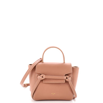 Celine Belt Bag Textured Leather Pico
