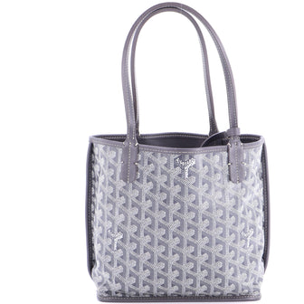 Goyard Anjou Reversible Tote Coated Canvas Mini