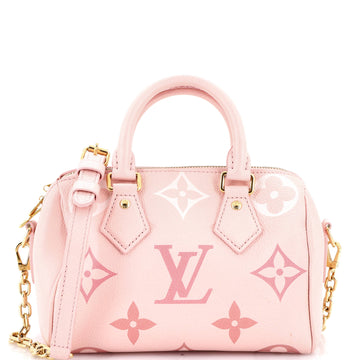 Louis Vuitton Speedy Bandouliere Bag Degrade Monogram Empreinte Giant 20