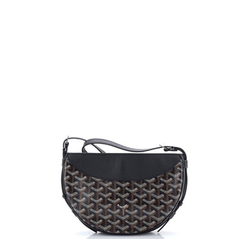 Goyard Hirondelle Shoulder Bag Coated Canvas and Leather
