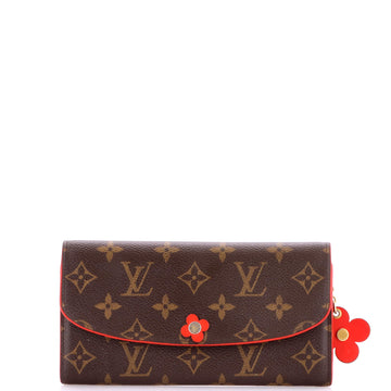 Louis Vuitton Emilie Wallet Limited Edition Blooming Flowers Monogram Canvas