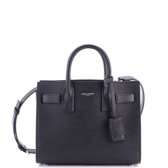Saint Laurent Sac de Jour NM Bag Leather Nano