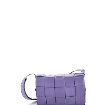 Bottega Veneta Cassette Crossbody Bag Maxi Intrecciato Leather Small