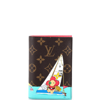 Louis Vuitton Passport Cover Limited Edition Surfing Monogram Canvas