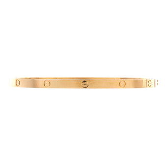 Cartier Love Bracelet 18K Yellow Gold Small