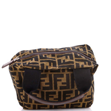 Fendi Vintage 1925 Cosmetic Tote Zucca Canvas Mini