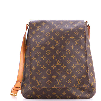 Louis Vuitton Musette Salsa Handbag Monogram Canvas GM