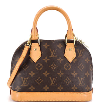 Louis Vuitton Alma Handbag Monogram Canvas BB