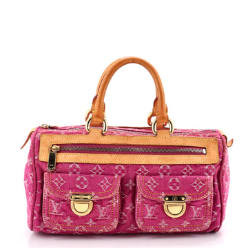 Louis Vuitton Neo Speedy Bag Denim