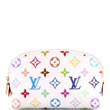 Louis Vuitton x Takashi Murakami Cosmetic Pouch Monogram Multicolor PM