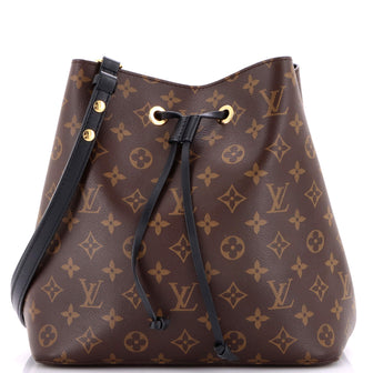 Louis Vuitton NeoNoe Handbag Monogram Canvas with Leather MM