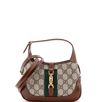 Gucci Jackie 1961 Hobo GG Coated Canvas Mini
