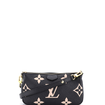 Louis Vuitton Multi Pochette Accessoires Bicolor Monogram Empreinte Giant