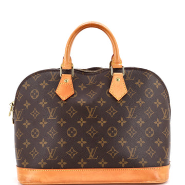 Louis Vuitton Vintage Alma Handbag Monogram Canvas PM