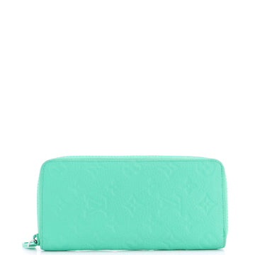 Louis Vuitton Zippy Wallet Monogram Taurillon Leather Vertical