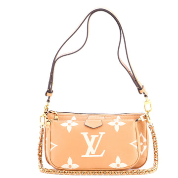 Louis Vuitton Multi Pochette Accessoires Bicolor Monogram Empreinte Giant