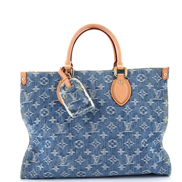 Louis Vuitton OnTheGo Tote Monogram Denim MM