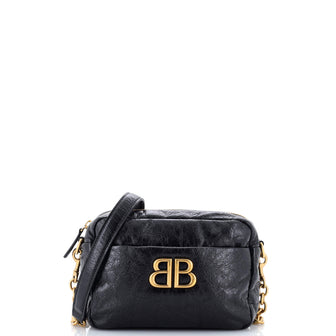 Balenciaga Monaco Camera Bag Leather XS