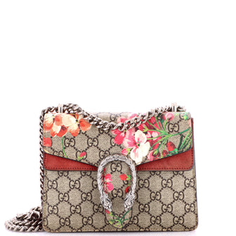 Gucci Dionysus Bag Blooms Print GG Coated Canvas Mini