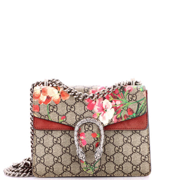 Gucci Dionysus Bag Blooms Print GG Coated Canvas Mini