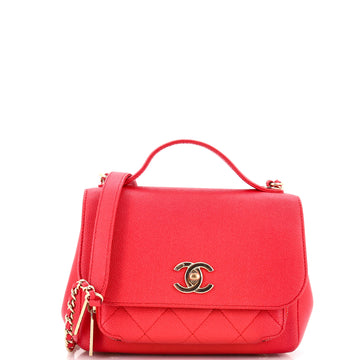 Chanel Business Affinity Flap Bag Quilted Caviar Mini