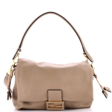 Fendi Mamma Baguette Shoulder Bag Leather Medium