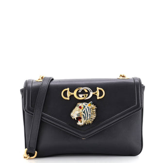 Gucci Rajah Chain Shoulder Bag Leather Medium