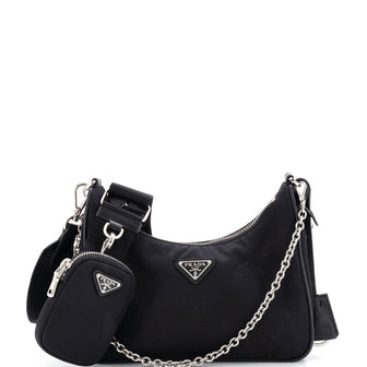Prada Re-Edition 2005 Shoulder Bag Tessuto Small