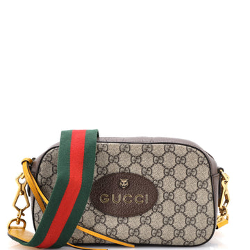 Gucci Neo Vintage Camera Messenger Bag GG Coated Canvas