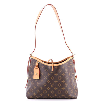 Louis Vuitton CarryAll Hobo Monogram Canvas PM