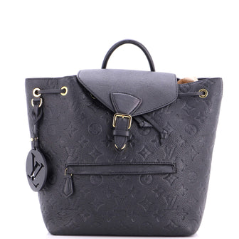 Louis Vuitton Montsouris NM Backpack Monogram Empreinte Leather PM