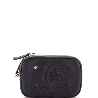 Chanel CC Mania Zip Around Belt Bag Lambskin