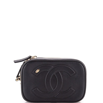 Chanel CC Mania Zip Around Belt Bag Lambskin