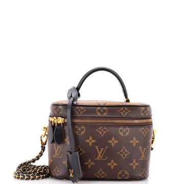 Louis Vuitton Vanity Handbag Reverse Monogram Canvas PM