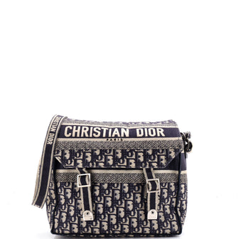 Christian Dior Diorcamp Messenger Bag Oblique Canvas Small