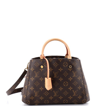 Louis Vuitton Montaigne Handbag Monogram Canvas BB