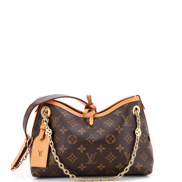 Louis Vuitton CarryAll Hobo Monogram Canvas BB