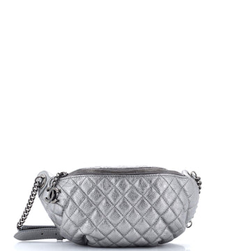 Chanel Banane Waist Bag Quilted Leather
