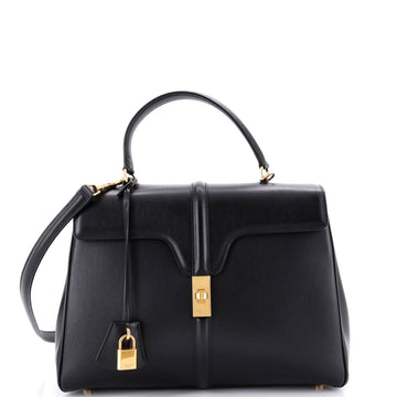 Celine 16 Top Handle Bag Smooth Calfskin Medium
