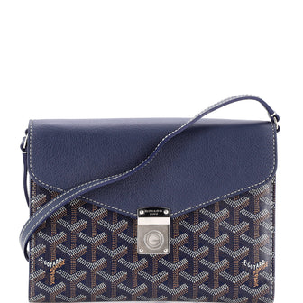 Goyard Chypre Wallet on Strap Coated Canvas with Leather