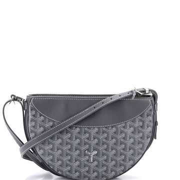 Goyard Hirondelle Shoulder Bag Coated Canvas and Leather