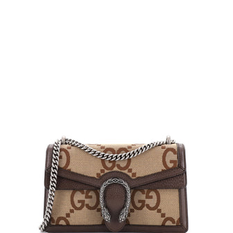 Gucci Dionysus Bag Jumbo GG Canvas Small