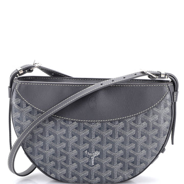 Goyard Hirondelle Shoulder Bag Coated Canvas and Leather