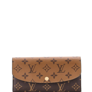 Louis Vuitton Emilie Wallet Reverse Monogram Canvas