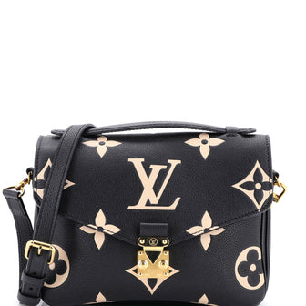 Louis Vuitton Pochette Metis Bicolor Monogram Empreinte Giant