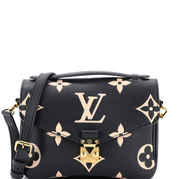 Louis Vuitton Pochette Metis Bicolor Monogram Empreinte Giant
