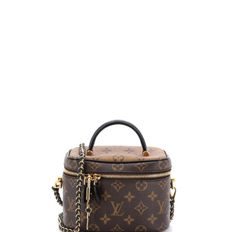 Louis Vuitton Vanity Handbag Reverse Monogram Canvas PM