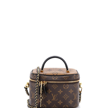 Louis Vuitton Vanity Handbag Reverse Monogram Canvas PM